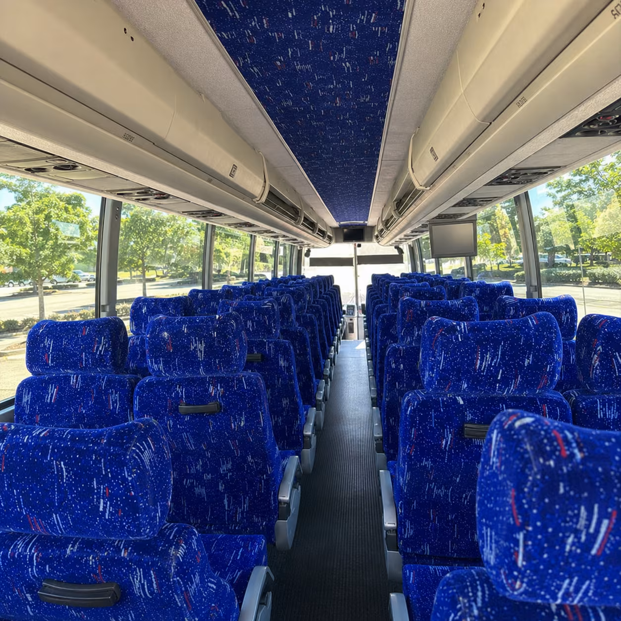 charter buses to usana amphitheatre from lehi keep the party going all the way there