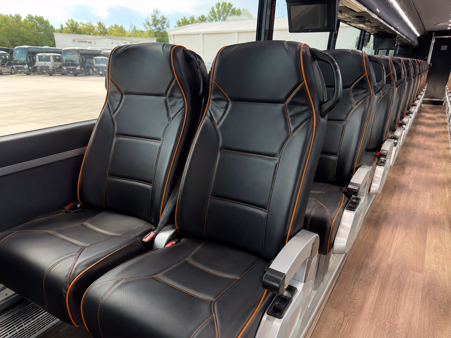 lehi charter bus rental inside
