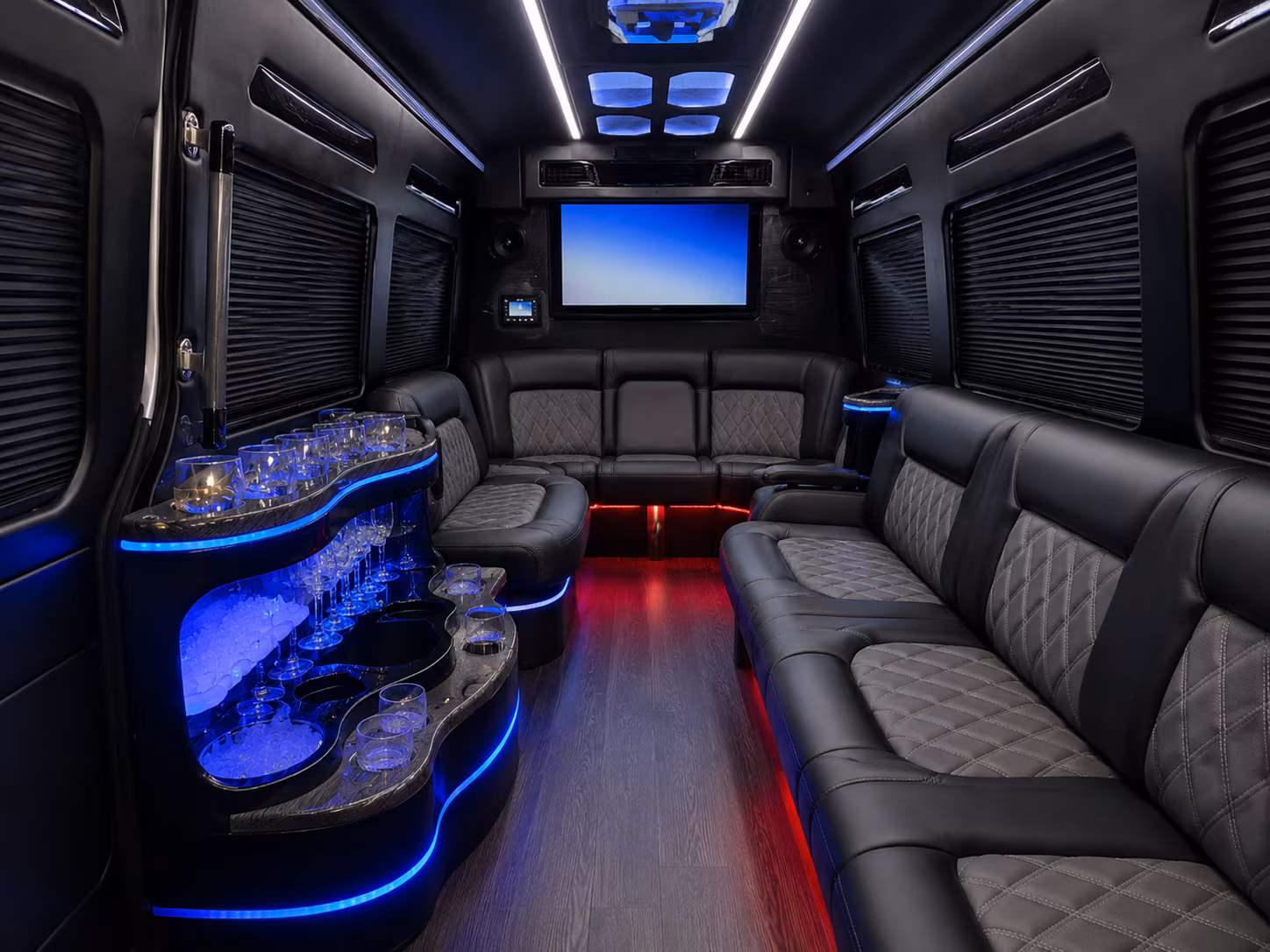 lehi private event transportation onboard seating